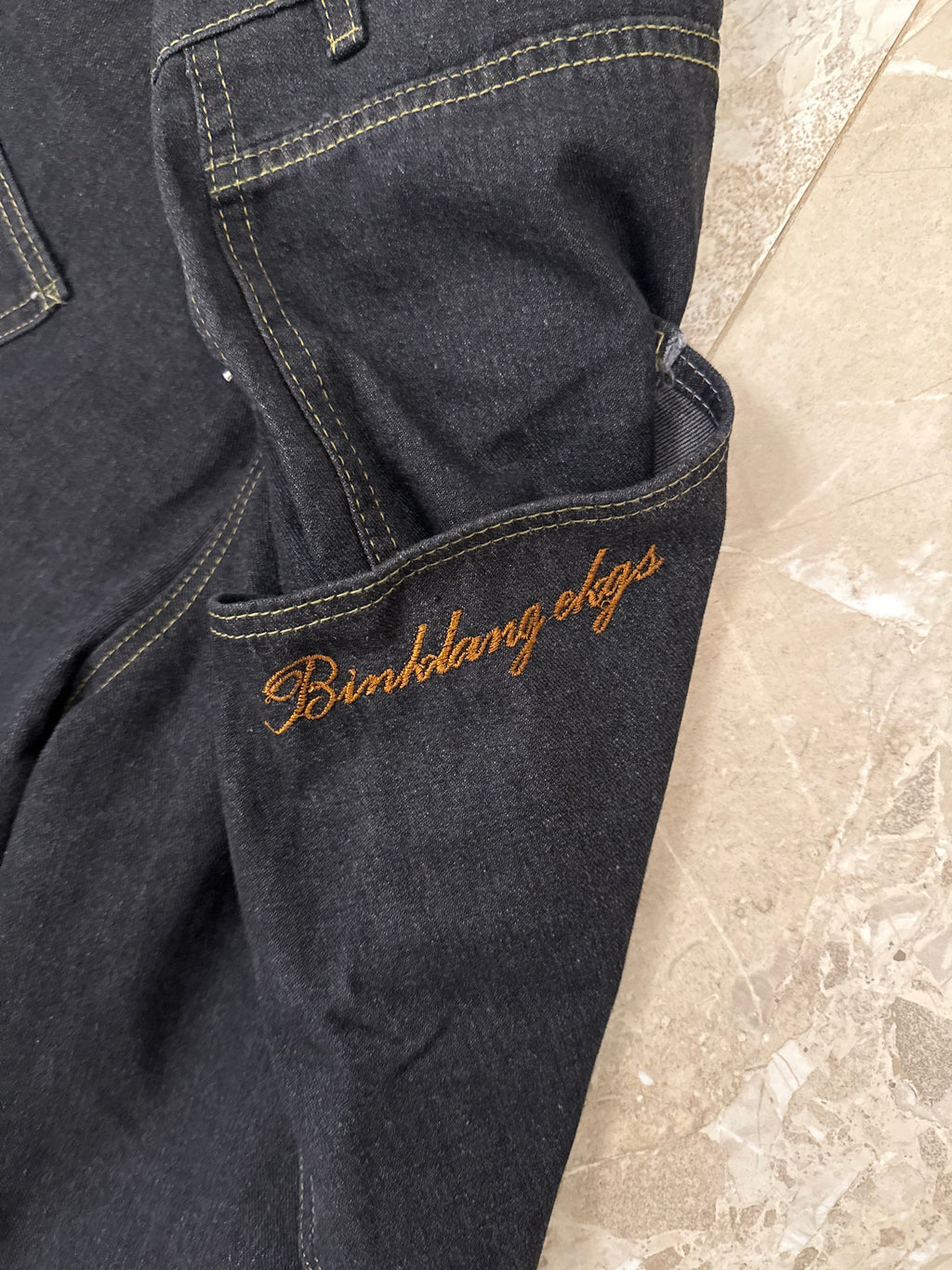 Baggy Black Wide Leg Jeans